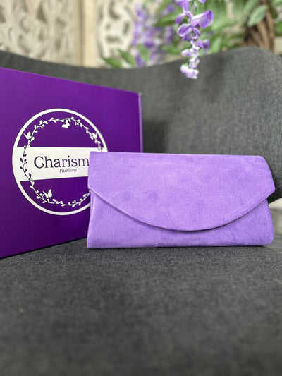 Muireann Velvet Clutch Bag