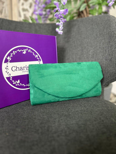 Muireann Velvet Clutch Bag