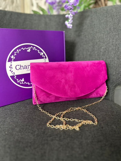 Muireann Velvet Clutch Bag