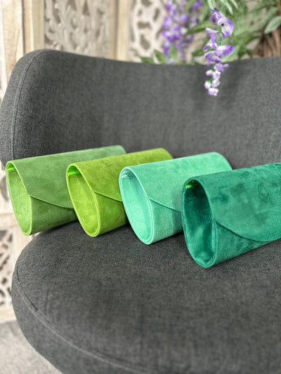 Muireann Velvet Clutch Bag