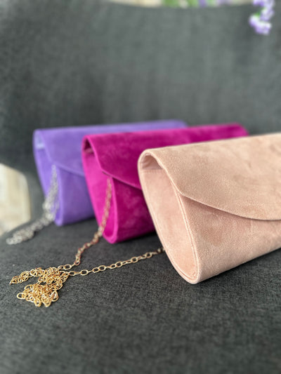 Muireann Velvet Clutch Bag