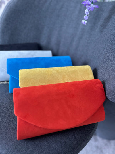 Muireann Velvet Clutch Bag