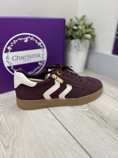 Marco Tozzi Burgundy Sneakers