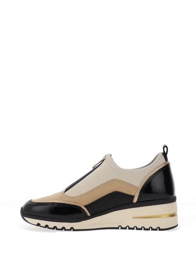 Marco Tozzi Front Zip Wedge Trainers