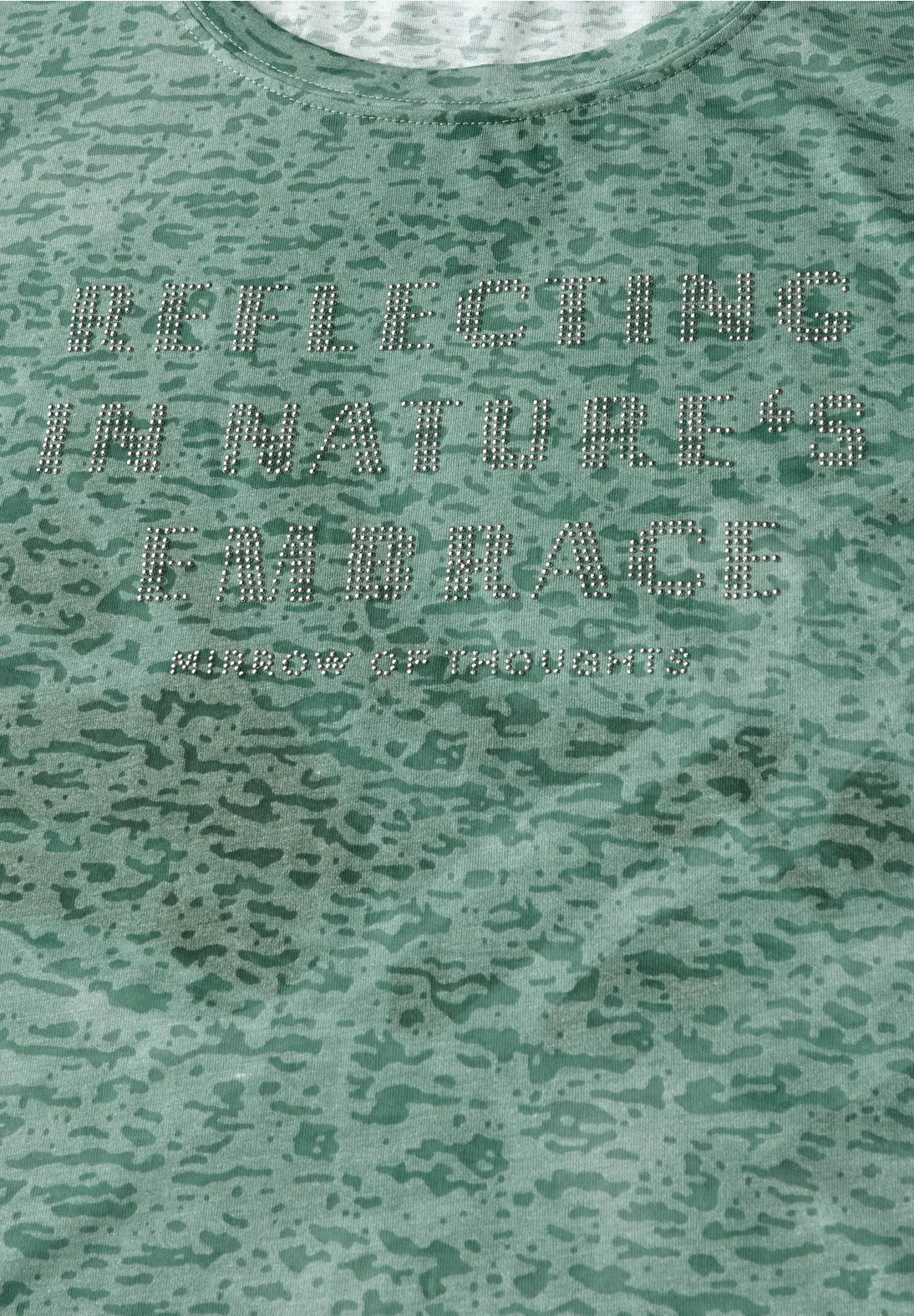 CECIL Burnout Wording T-Shirt