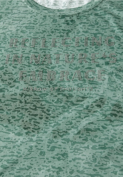 CECIL Burnout Wording T-Shirt
