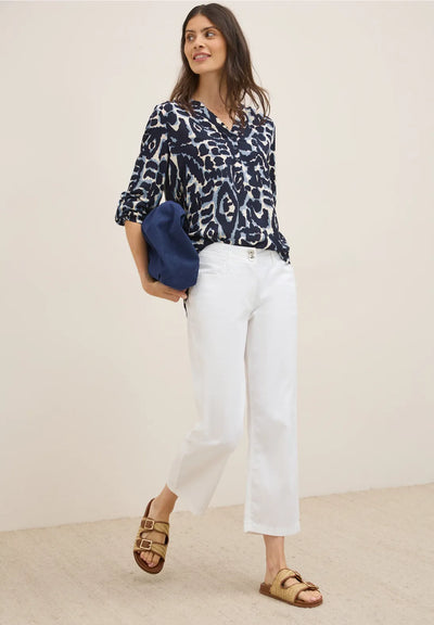 CECIL Patterned Tunic Blouse