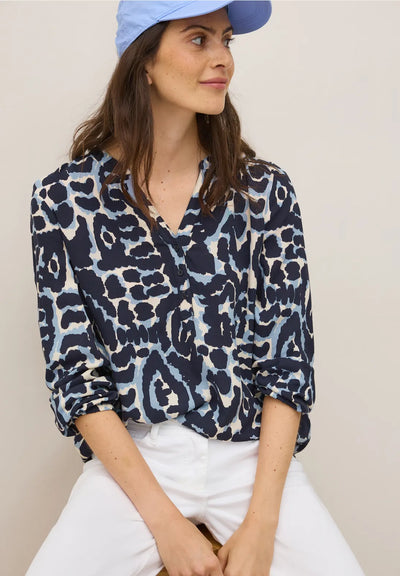 CECIL Patterned Tunic Blouse