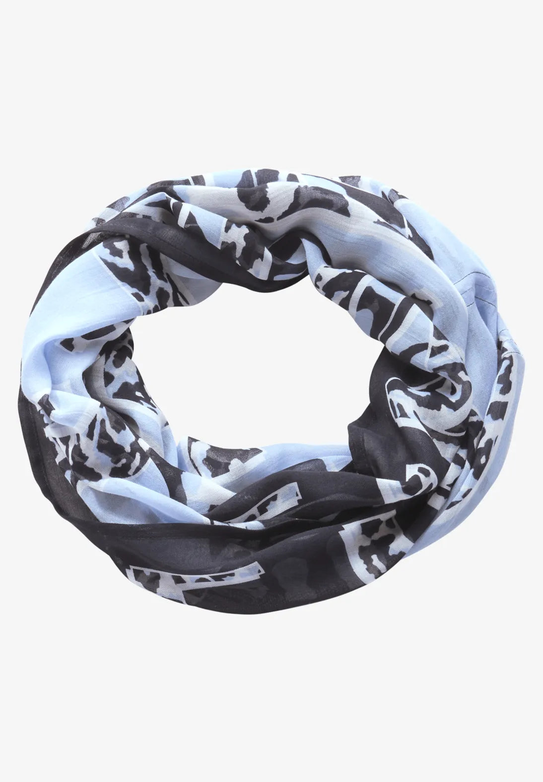 CECIL Patterned loop scarf