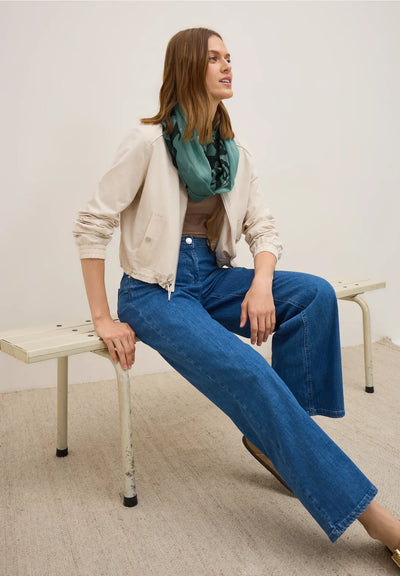 CECIL Loop scarf with foil details