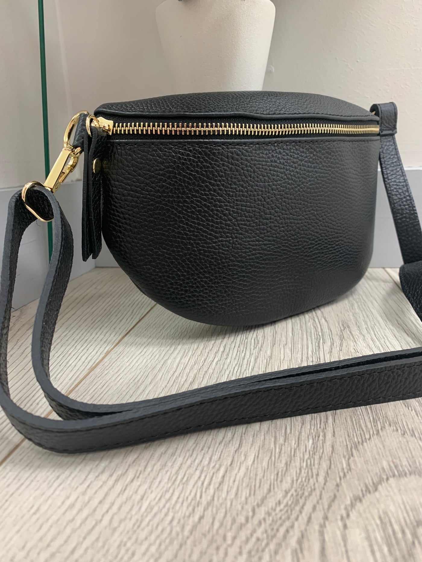 Genuine Leather Bag with Shoulder strap