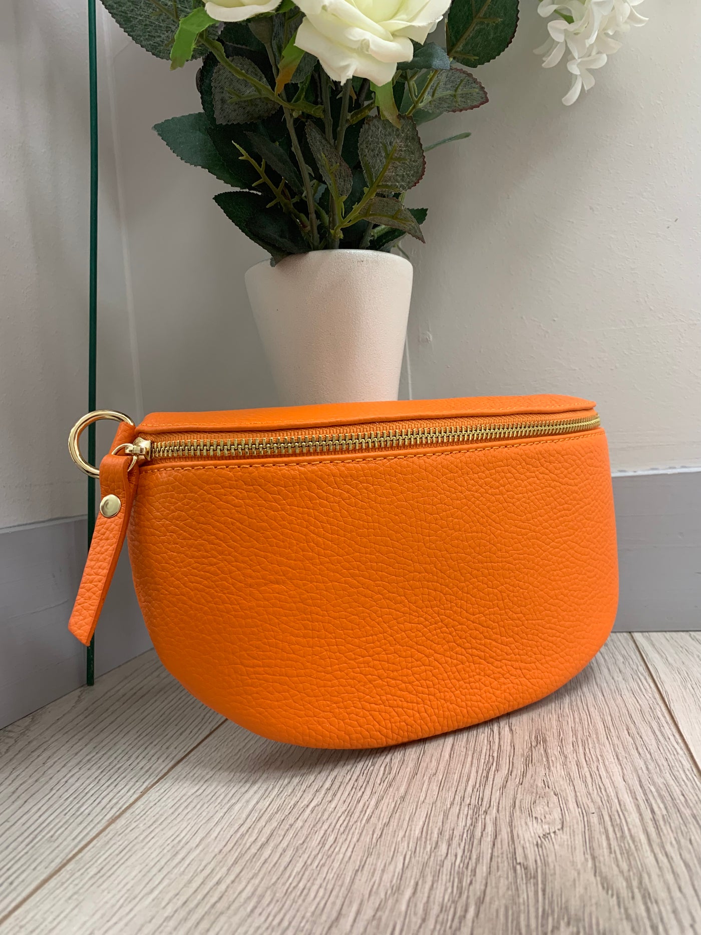 Genuine Leather Bag with Shoulder strap