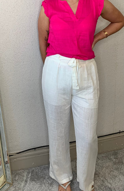 Hillary Linen Trousers