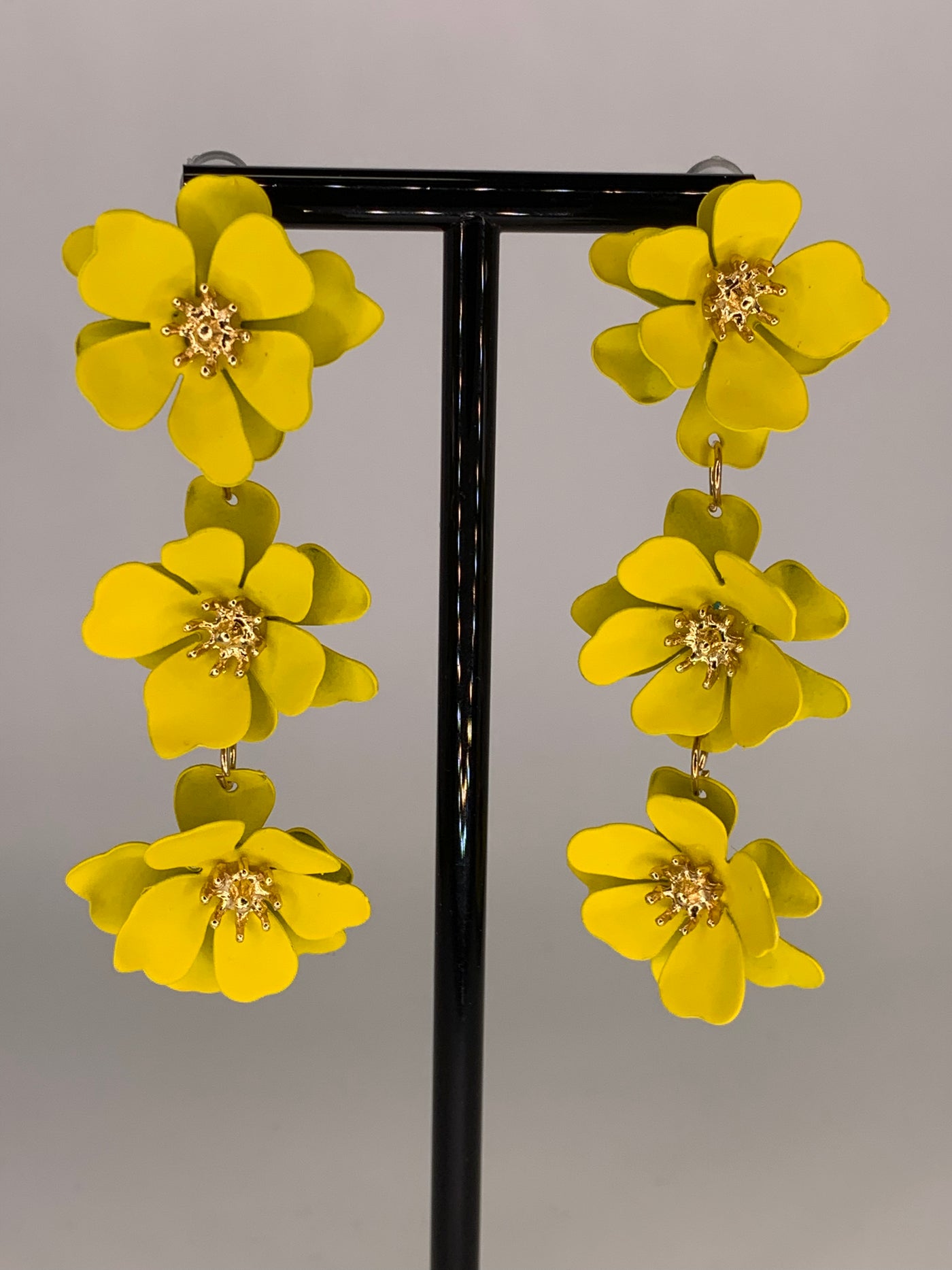 Flower Drop Earrings