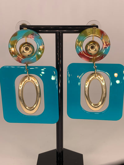 women's Dorothy Square Earrings