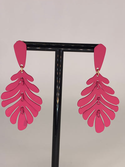 Women's Leaf Design Earrings