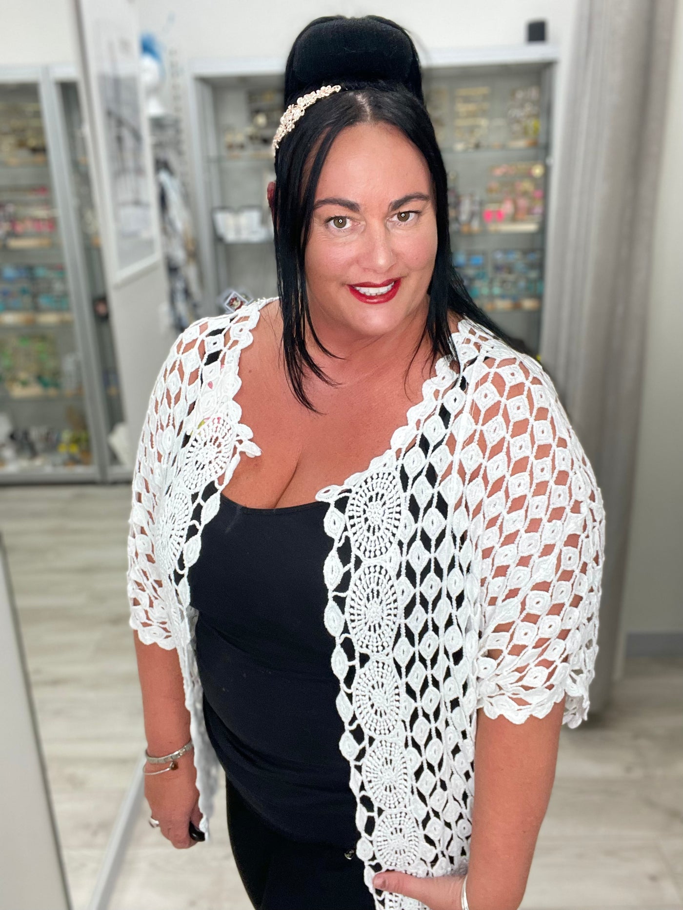 Nella Crochet Cardigan