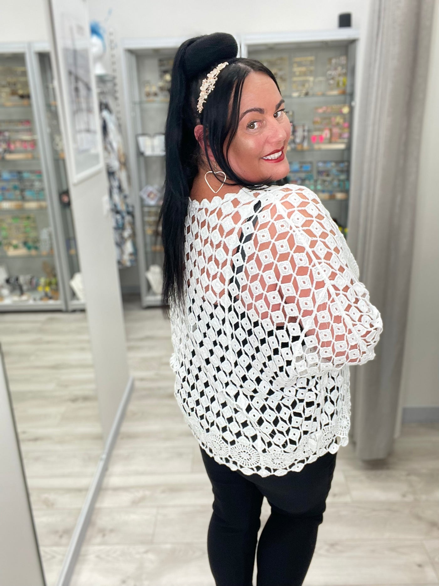 Nella Crochet Cardigan