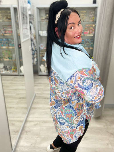 Iris Pattern Shirt