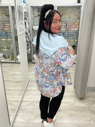 Iris Pattern Shirt