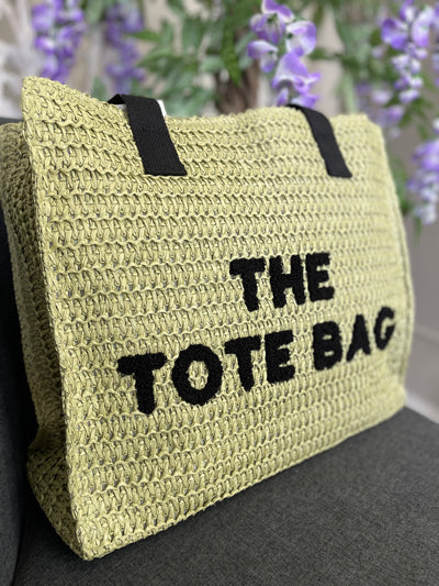 Rachel woven Tote Bag Large