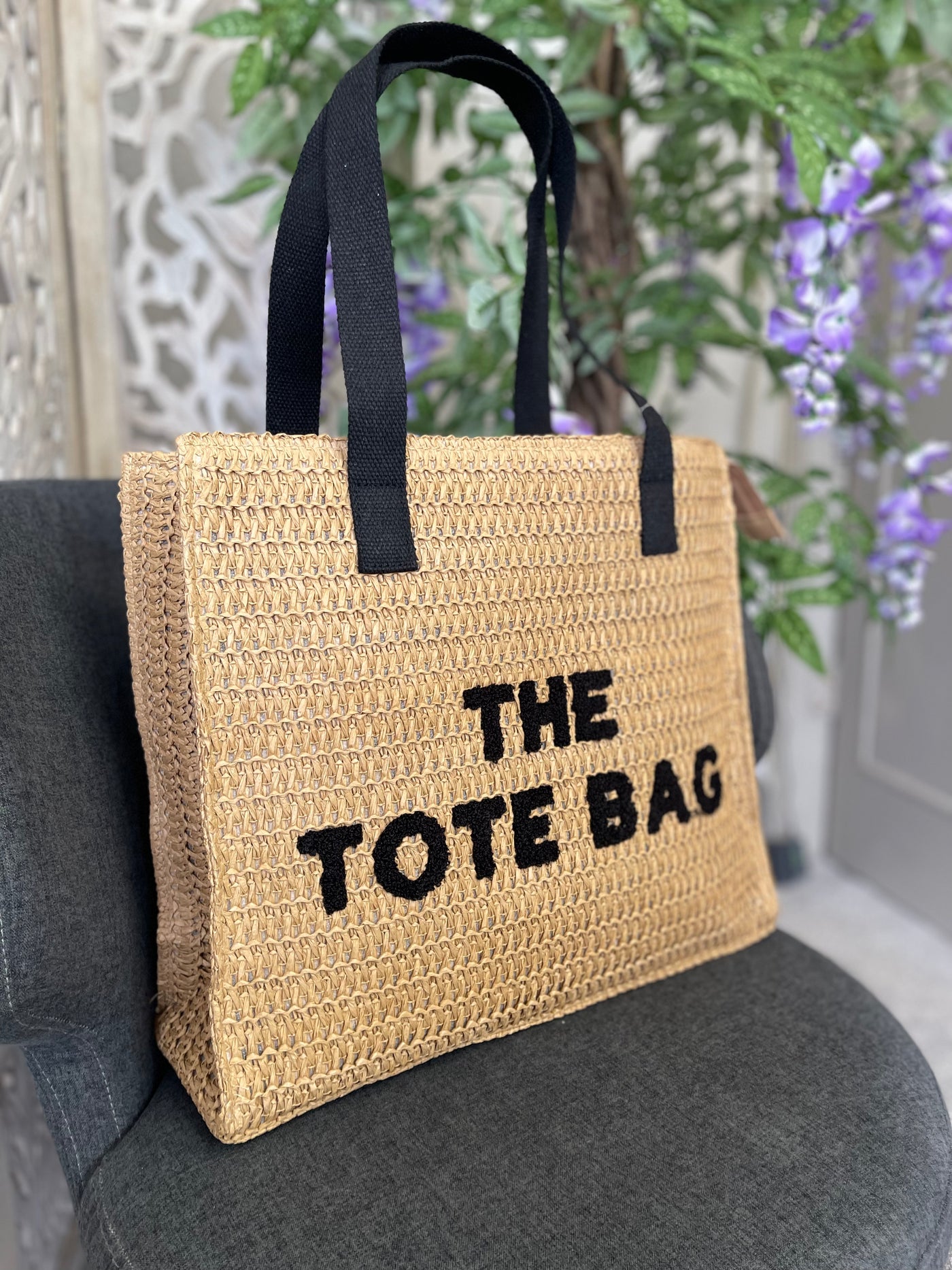Rachel woven Tote Bag Large