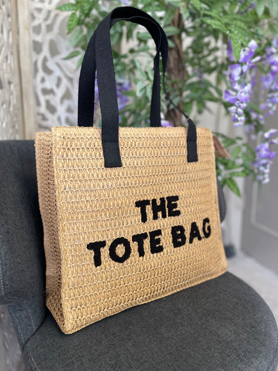 Rachel woven Tote Bag Large