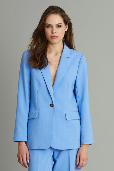 Rue De Femme sky blue blazer women's blazer jacket suit jacket 
