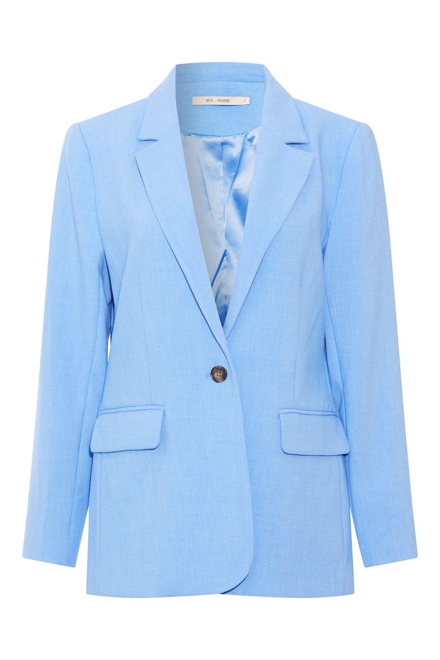 Rue De Femme sky blue blazer women's blazer jacket suit jacket 