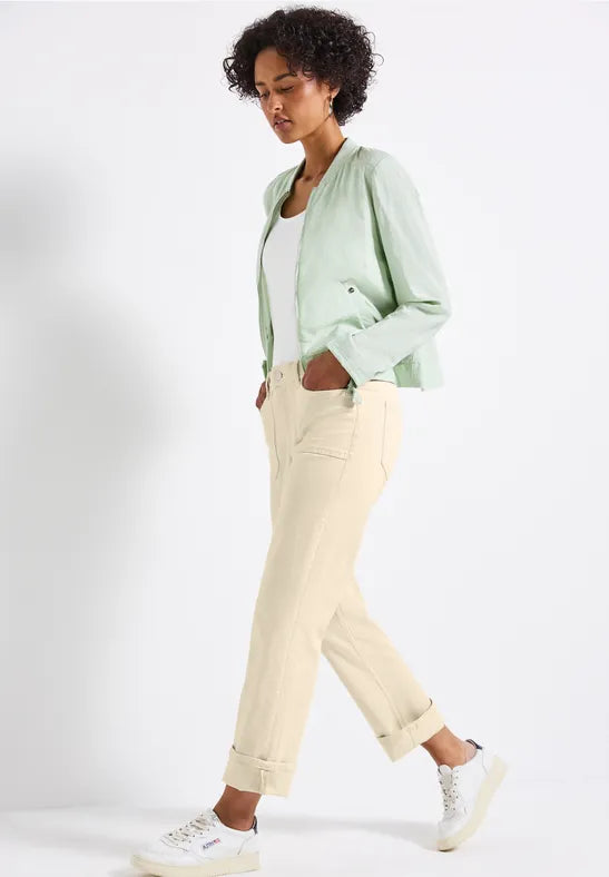 Street One Straight-leg jeanS