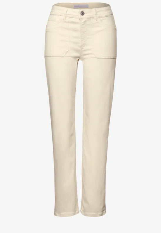 Street One Straight-leg jeanS