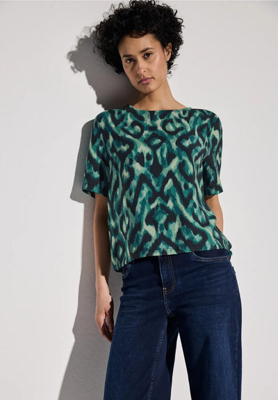 Street One blouse with print