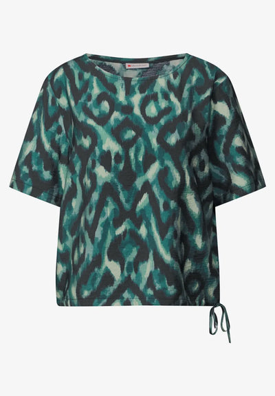 Street One blouse with print