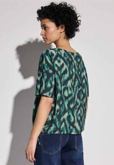 Street One blouse with print