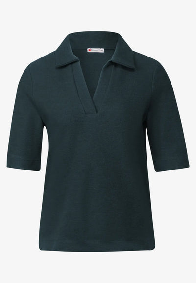 Street One polo shirt with structure