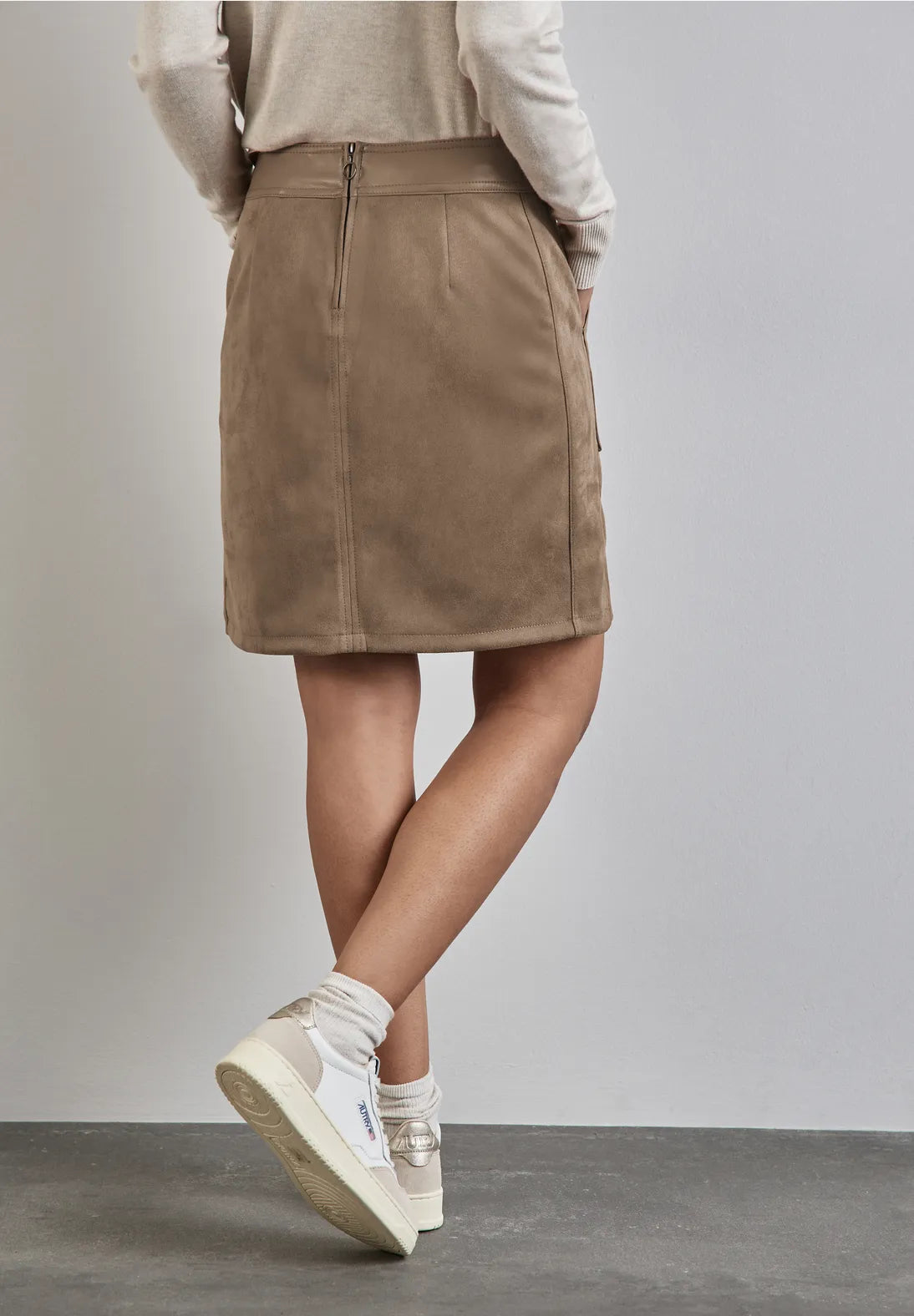 Street One Velour look skirt