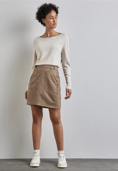 Street One Velour look skirt