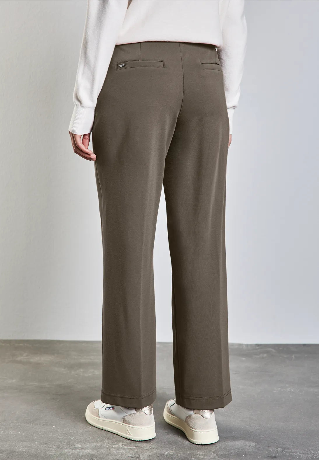 Street One straight leg trousers