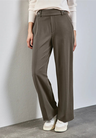 Street One straight leg trousers