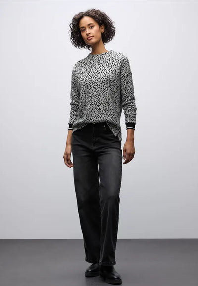 Street one Fluffy turtle neck