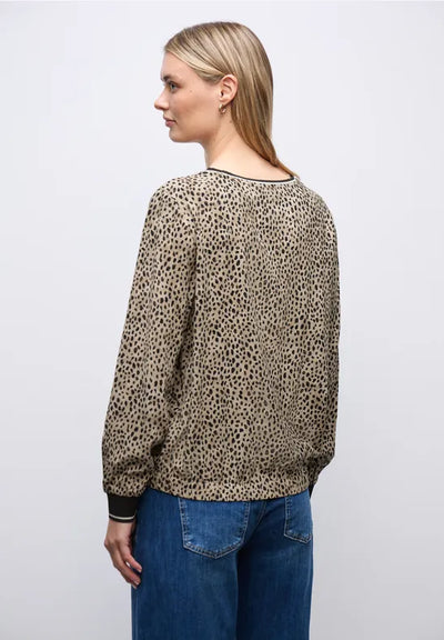 Street One Leo blouse with tape details