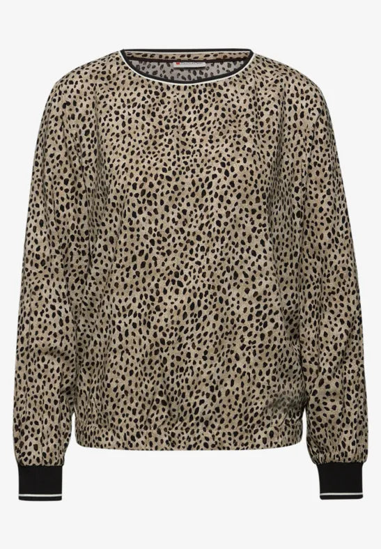 Street One Leo blouse with tape details