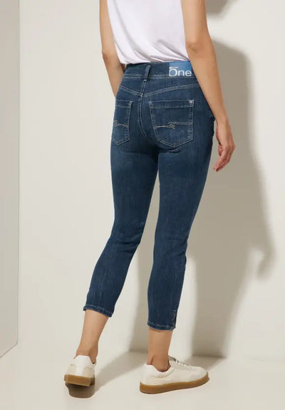 Street One women's 7/8 slim fit jeans