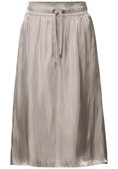 Street One women's Beige Shimmer Skirt