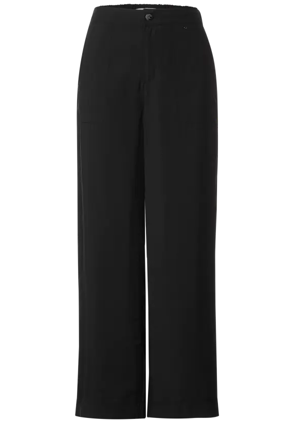 Street One women's casual fit look capro trousers pants bottoms