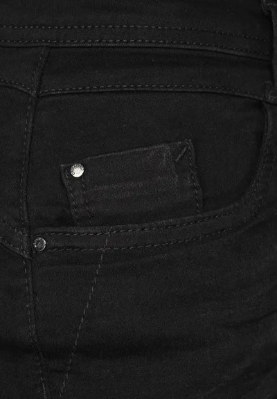 Street One women's slim fit black jeans style york