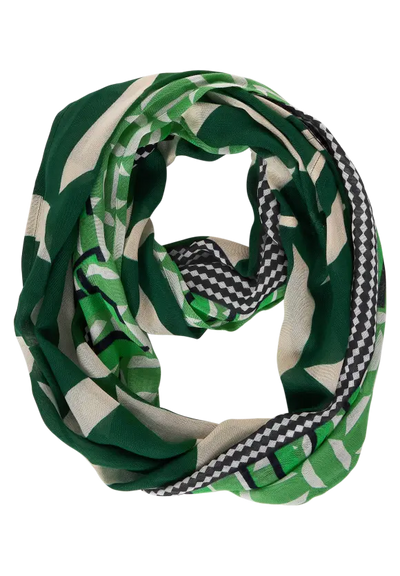 Street One women's mix print loop scarf