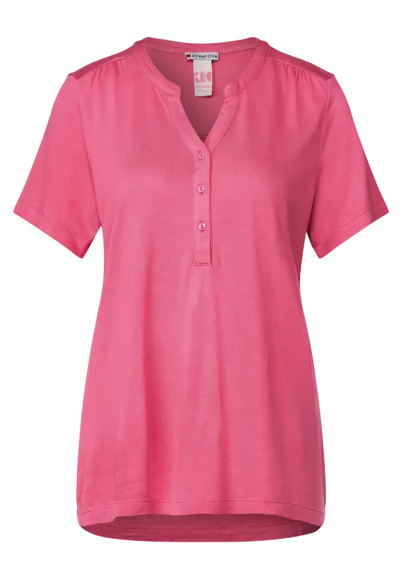 Street One women's pink jersey t-shirt