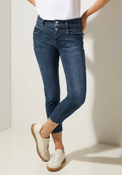 Street One women's 7/8 slim fit jeans
