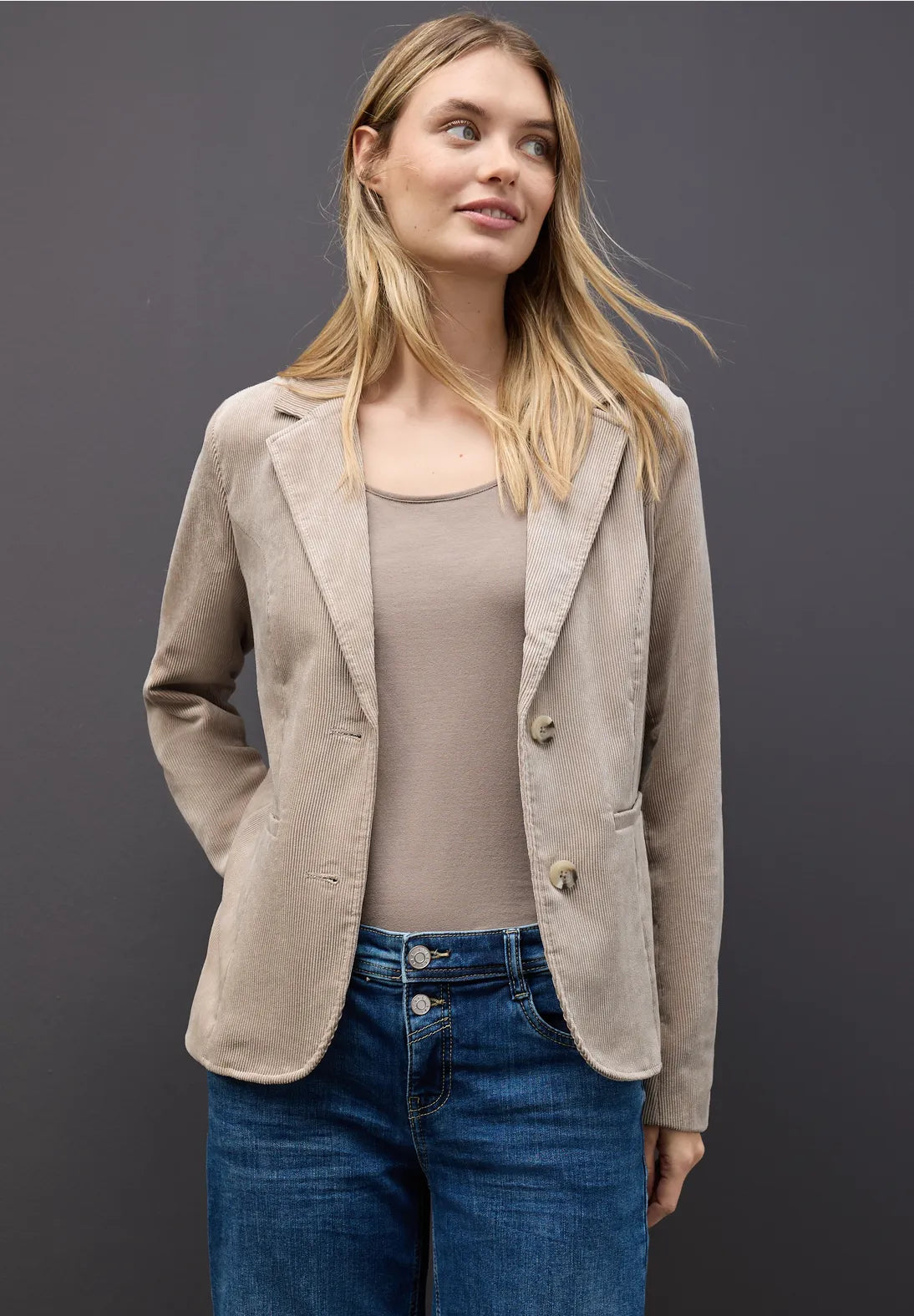 Street One Corduroy Blazer